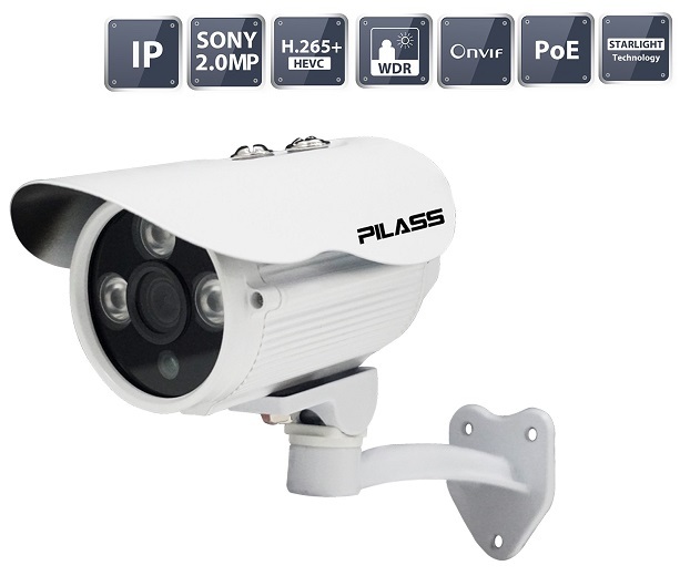 Camera IP hồng ngoại Pilass ECAM-PH602IP - 2.0MP
