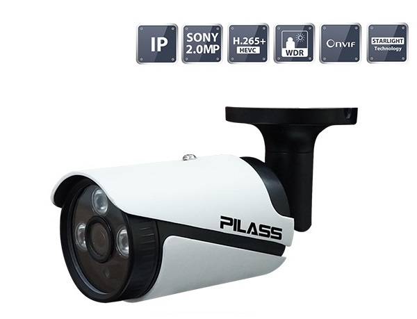 Camera IP hồng ngoại Pilass ECAM-H605IP - 2MP