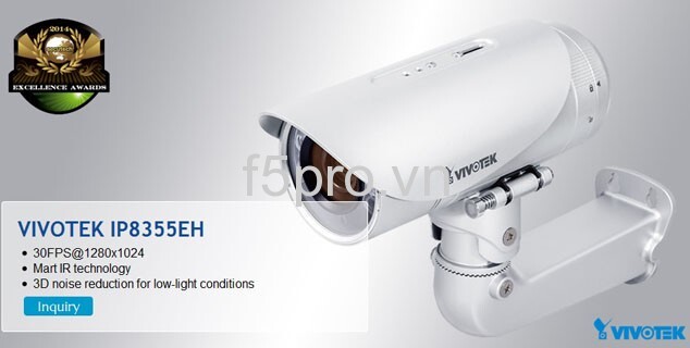 Camera box Vivotek IP8355EH - hồng ngoại