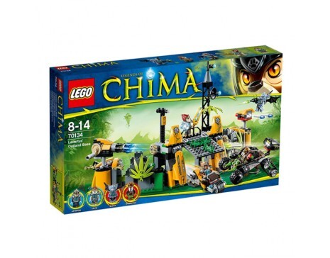 Bộ xếp hình Căn cứ của Lavertus Lego Chima 70134