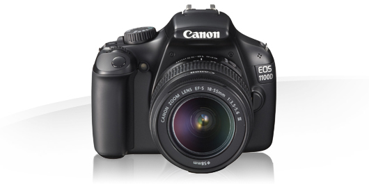 Máy ảnh DSLR Canon EOS 1100D - 12.2 MP, EF-S 18-55mm, F3.5-5.6 IS II