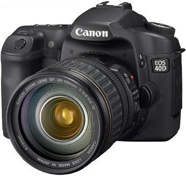 Máy ảnh DSLR Canon EOS 40D - 10.1 MP, EF-S 18-55 IS
