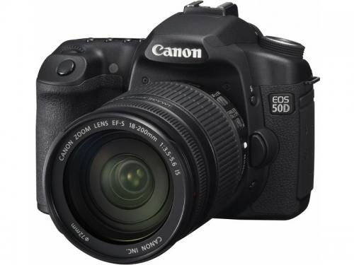 Máy ảnh DSLR Canon EOS 50D - 15.1 MP, EF-S 18-200mm