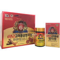 Cao hồng sâm linh chi Hàn Quốc Teawoong hộp 2 lọ x 240g