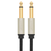 Cáp âm thanh Audio 6.5mm hai đầu dương dài 2M chính hãng Ugreen 40811 cao cấp