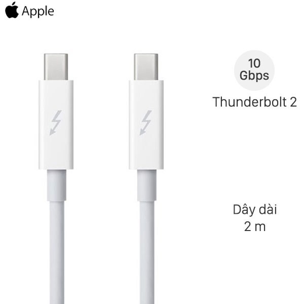 Cáp Apple Thunderbolt 2M MD861