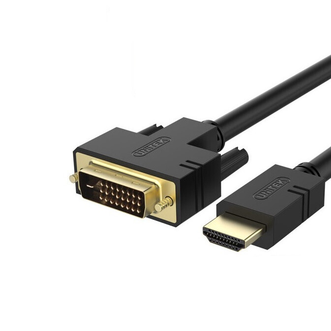Cáp chuyển đổi HDMI to DVI (24 + 1) Unitek Y-C217