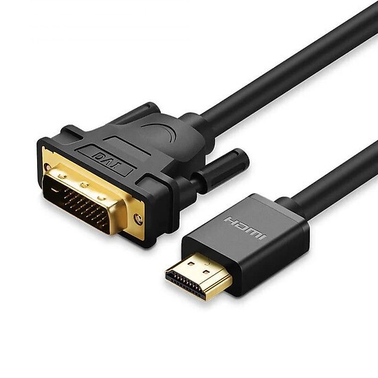 Cáp chuyển đổi HDMI to DVI 24+1 dài 5m Ugreen 50350