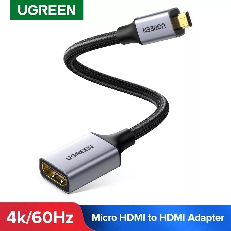 Cáp chuyển đổi Micro HDMI to HDMI Ugreen 10553