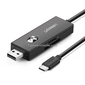 Cáp chuyển đổi TYPE C sang USB 2.0 + SD TF Ugreen 30520 25CM