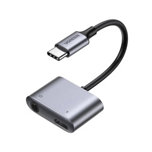 Cáp chuyển USB-C sang 3.5mm và sạc nhanh 30W Ugreen 60164