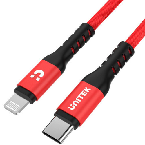 Cáp chuyển USB Type-C sang lightning Unitek C14060RD