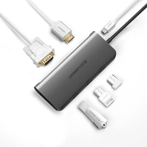 Cáp chuyển USB Type C sang USB 3.0, HDMI, VGA Ugreen 50319