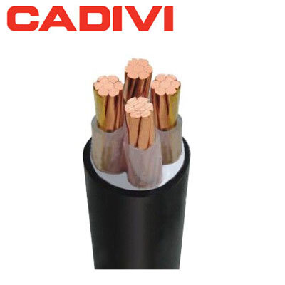 Cáp điện lực hạ thế 4 lõi 0.6/1kV CADIVI CV CXV-4×50