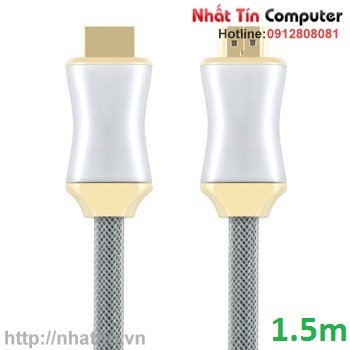 Cáp HDMI 1.5m chuẩn 1.4 3D Unitek Y-C146