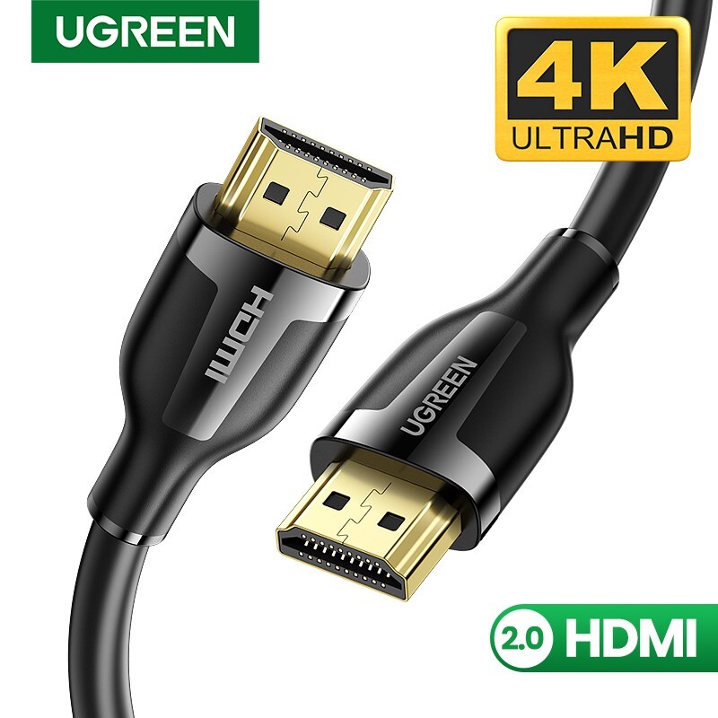 Cáp HDMI 2.0 dài 1,5m hỗ trợ hỗ trợ độ phân giải 4K@60Hz Ugreen 60439
