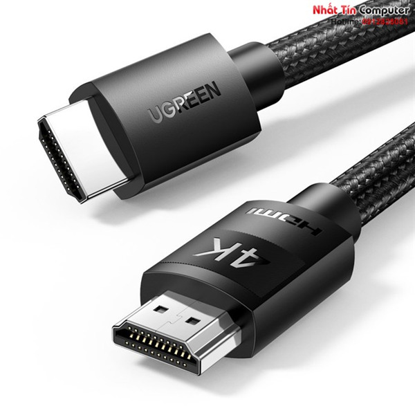 Cáp HDMI 2.0 dài 2M bọc nylon hỗ trợ độ phân giải 4K@60Hz Ugreen 40101 cao cấp
