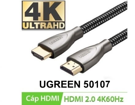 Cáp HDMI 2.0 Ugreen 50107 1.5m