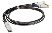 Cáp kết nối 40 Gigabit QSFP+ to QSFP+ 3 mét D-Link DEM-CB300QXS