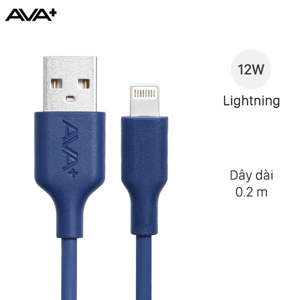 Cáp Lightning AVA+ DR-L05 20cm