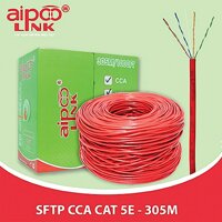 Cáp mạng Aipoo Link CAT5e SFTP CCA