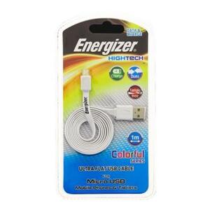 Cáp MicroUSB Energizer LCAEHUFCMCWH2