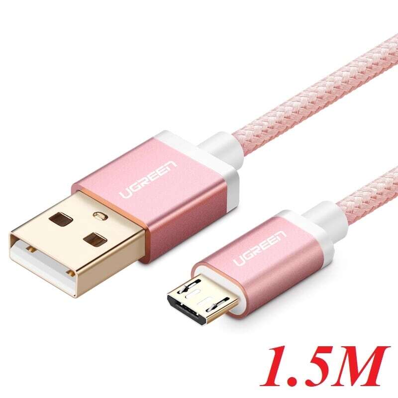 Cáp sạc truyền dữ liệu USB 2.0 sang MICRO USB Ugreen 30666 1.5M