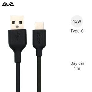 Cáp Type-C 1 m AVA DS447-WB