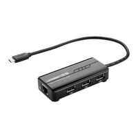 Cáp USB 3.1 Type-C to LAN và 3 cổng USB 2.0 Ugreen UG-30289