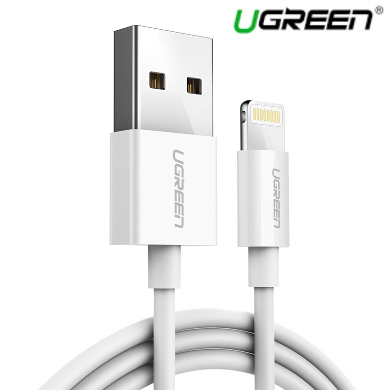Cáp USB Lightning Dài 1M chuẩn MFi Ugreen 20728
