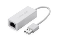 Cáp USB to Lan 2.0 cho Macbook, pc, laptop Ugreen 20253 - hỗ trợ Ethernet 10/100 Mbps