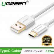 Cáp xạc Usb 2.0 to Usb Type C Ugreen 2M-20814
