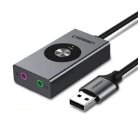 Card âm thanh - Sound Card USB 2.0 to 3.5mm Ugreen 50711