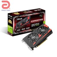 Card đồ họa Asus EX-GTX1050-O2G (NVIDIA Geforce/ 2Gb/ DDR5/ 128 Bits)