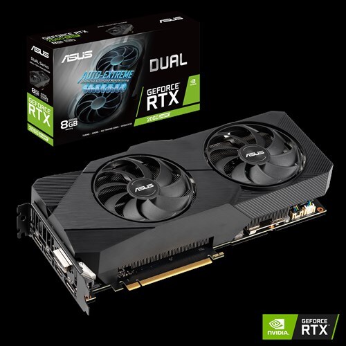 Card đồ họa - VGA Card Asus Dual RTX2060S 8G Evo