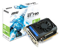 Card đồ họa (VGA Card) MSI N730-2GD3- Geforce GT730, 2GB, DDR3, 128 bit, PCI-E