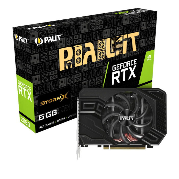 Card đồ họa - VGA Card Palit GeForce RTX 2060 StormX 6GB GDDR6