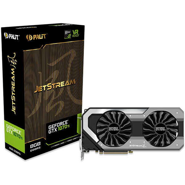 Card đồ họa - VGA Card Palit GTX 1070Ti Jetstream 8GB