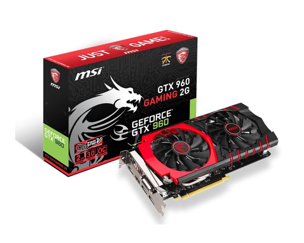 Card đồ họa VGA MSI GTX 960 GAMING 2G nơi bán giá rẻ nhất tháng 04/2023