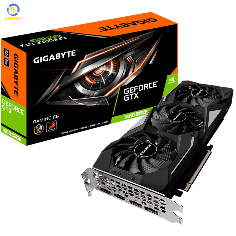 Card màn hình Gigabyte GeForce GTX 1660 Super Gaming 6G (GV-N166SGAMING-6GD)