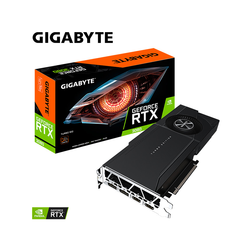 Card màn hình Gigabyte RTX 3080 TURBO - 10GD V2