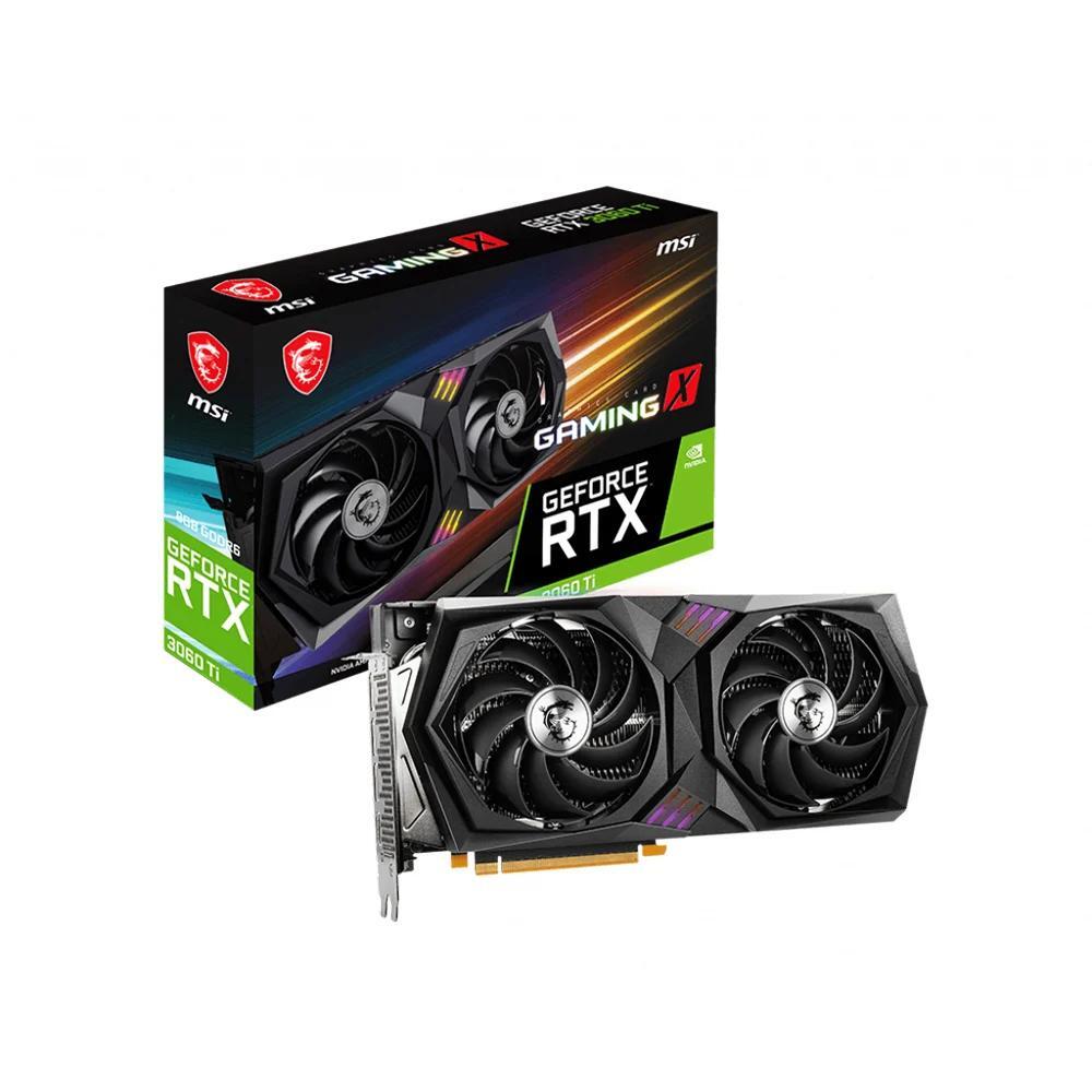 Card màn hình MSI RTX 3060 Ti GAMING X 8G LHR