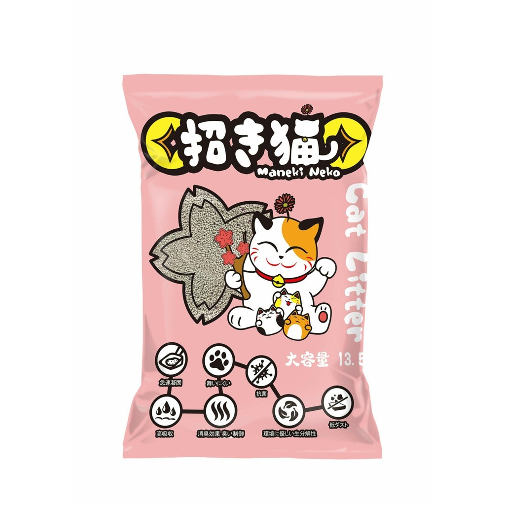 Cát vệ sinh cho mèo Maneki Neko Cat Litter - 5L