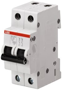 Cầu dao MCB ABB SH202-C10 - 6KA 10A 2P