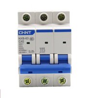 Cầu dao MCB Chint NXB-63 - 16A 6KA 3P