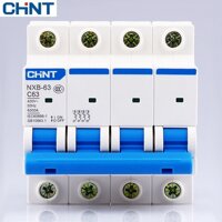 Cầu dao MCB Chint NXB-63 - 25A 6KA 4P