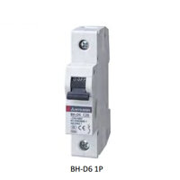 Cầu dao MCB Mitsubishi BH-D6 C N - 16A 6kA 1P N