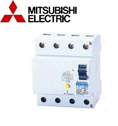 Cầu dao MCCB Mitsubishi BV-D - 40A 300mA 4P