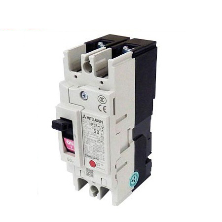 Cầu dao MCCB Mitsubishi NF63-CV - 25A 7.5kA 2P