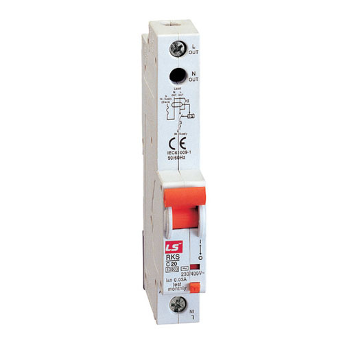 Cầu dao RCBO LS RKS - 1P+N 20A 10kA